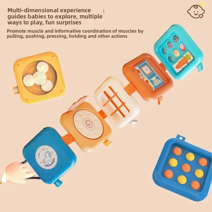 Montessori Busy Board for Toddlers