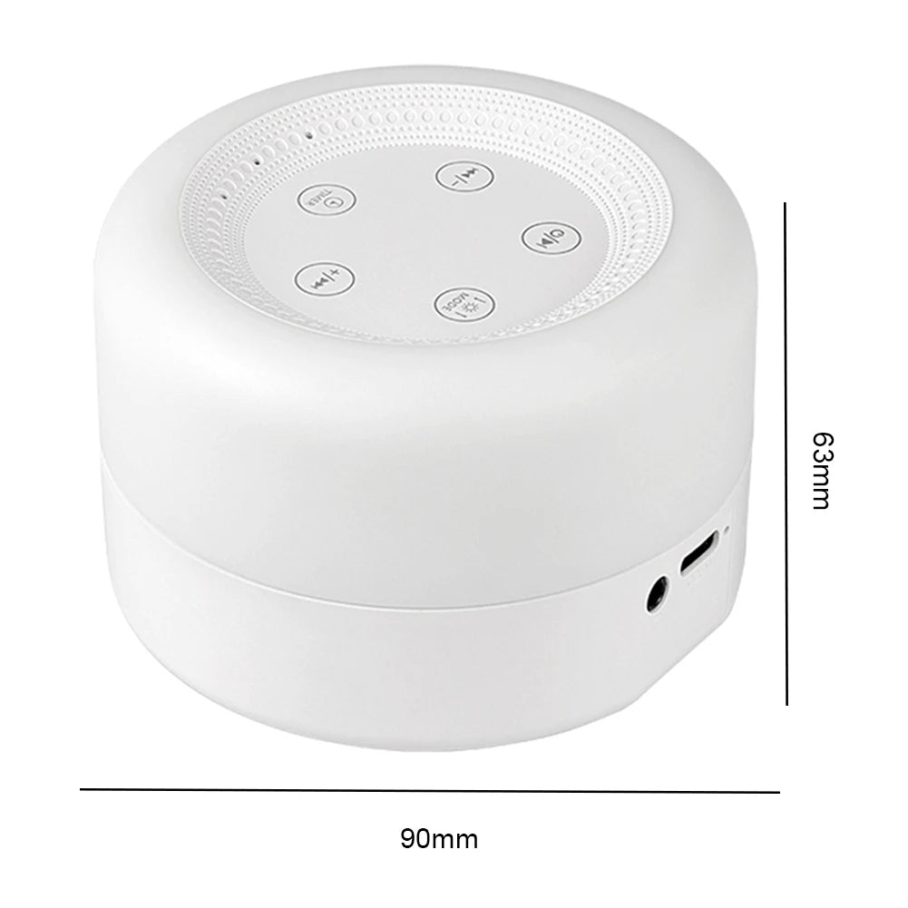 Adjustable Touch White Noise Generator & Night Light