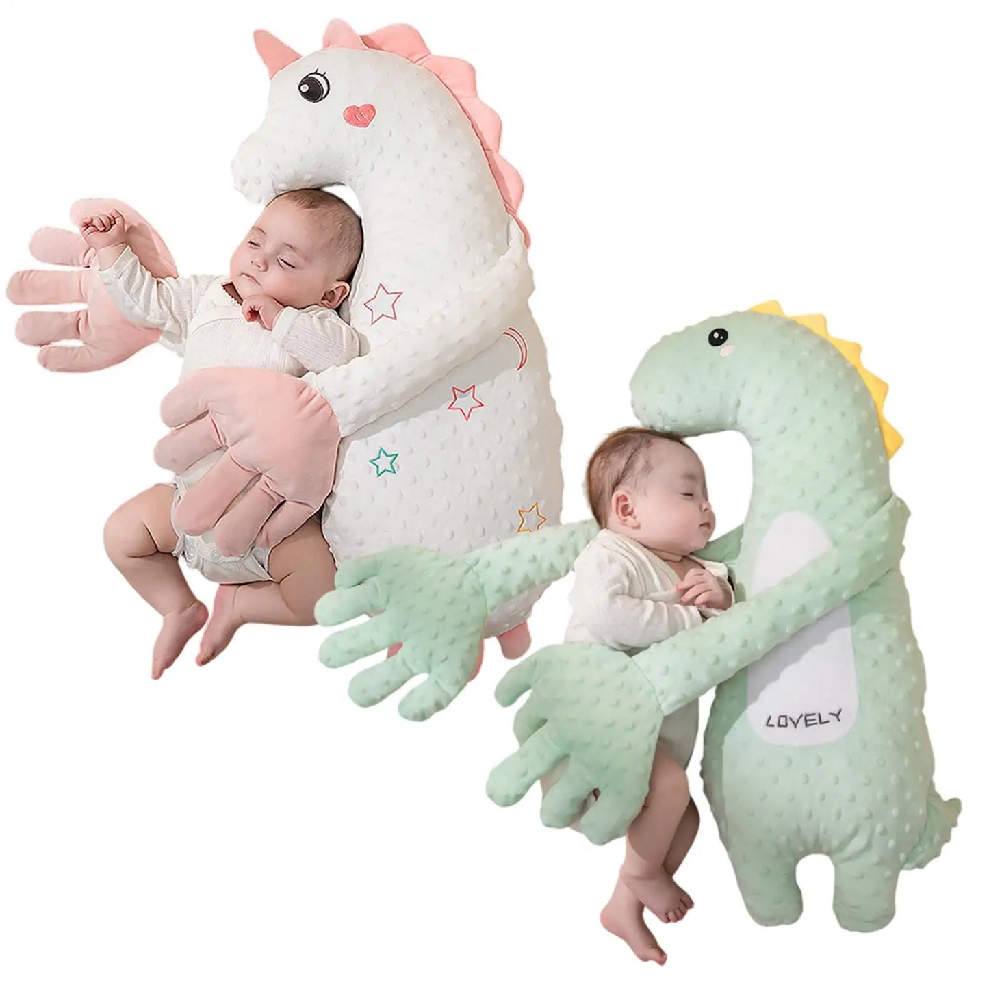 Automatic Baby Sleep Soother – Gentle Patting Palm & Comforting Pillow