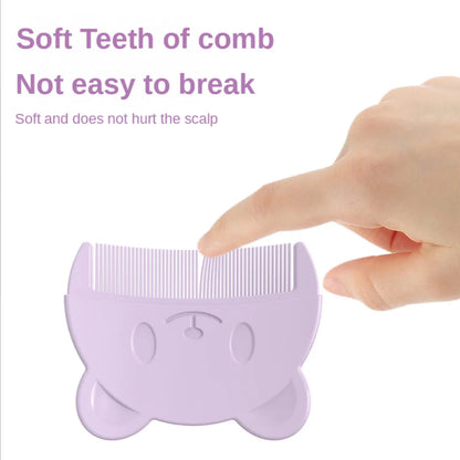 Newborn Bathing & Hair Care Silicone Comb