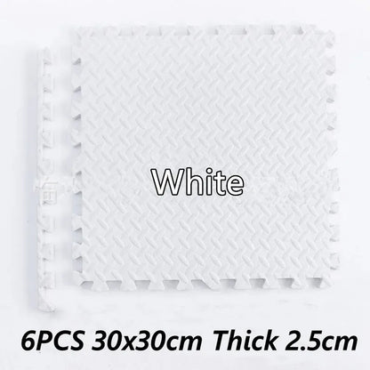 6-Piece Interlocking Puzzle Play Mat for Baby Gym