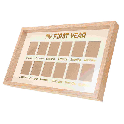 Newborn Handprint Maker & First Year Souvenir Frame