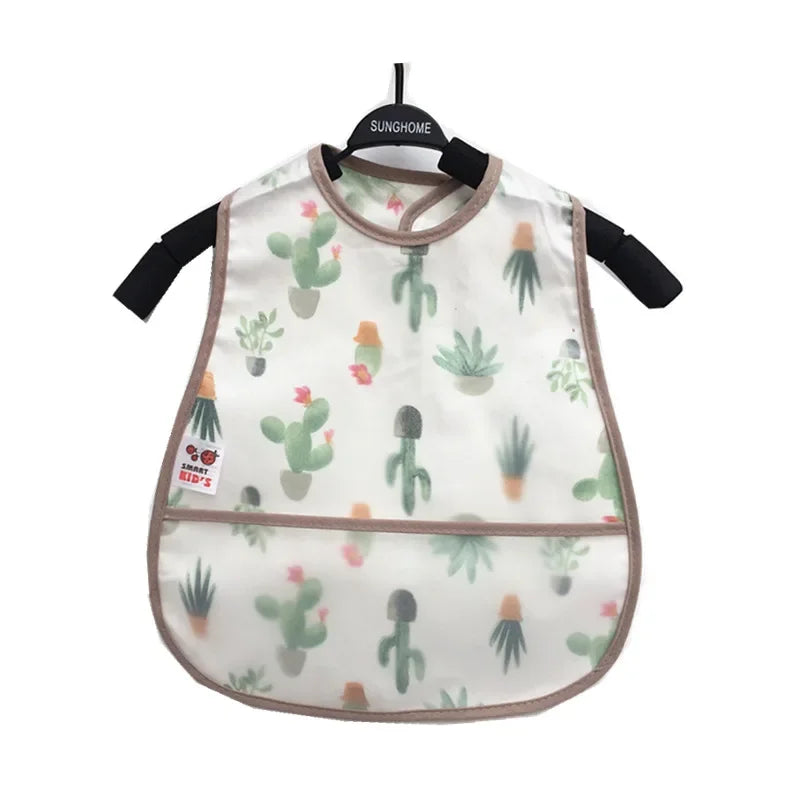 Adjustable Waterproof Bibs – Cute EVA Feeding Apron