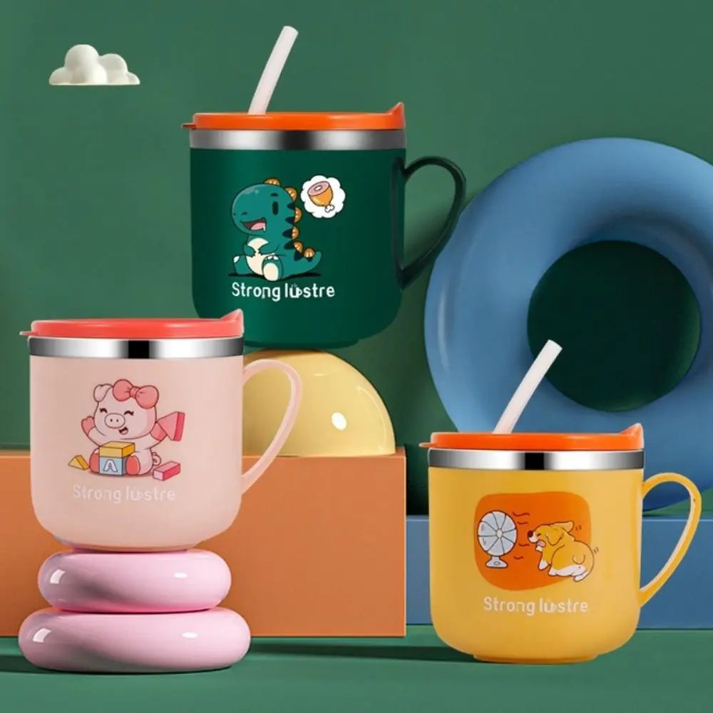 Baby's First Insulated Steel Learning Cup