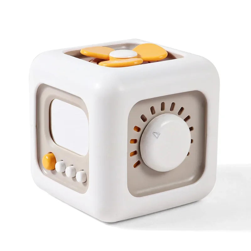 Baby 6-in-1 Montessori Busy Cube Toy