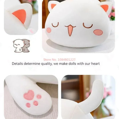Mitao Cat Plushie Pillow & Soft Stuffed Animal Doll