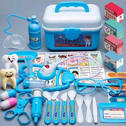 Pretend Play Doctor Toolbox with Stethoscope & Tools