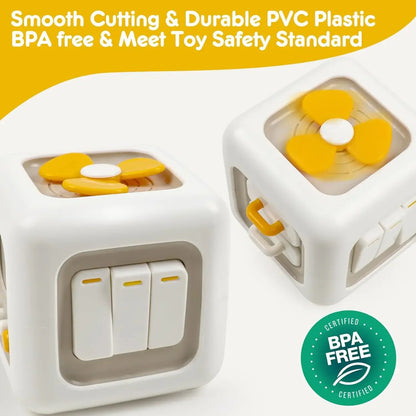 Baby 6-in-1 Montessori Busy Cube Toy