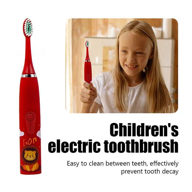 Children's Ultrasonic Rechargeable Electric Toothbrush
