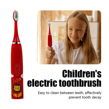 Children's Ultrasonic Rechargeable Electric Toothbrush