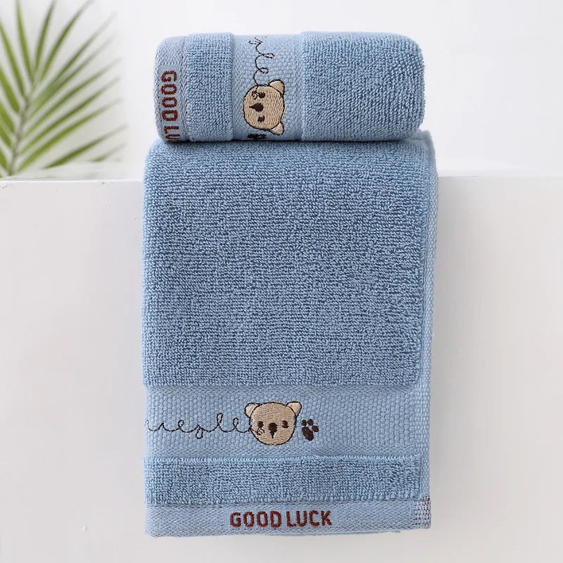 Soft Cotton Baby Handkerchief & Face Washcloth