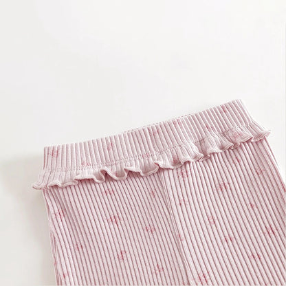 Toddler Girl Cotton Sweatshirt & Pants Set