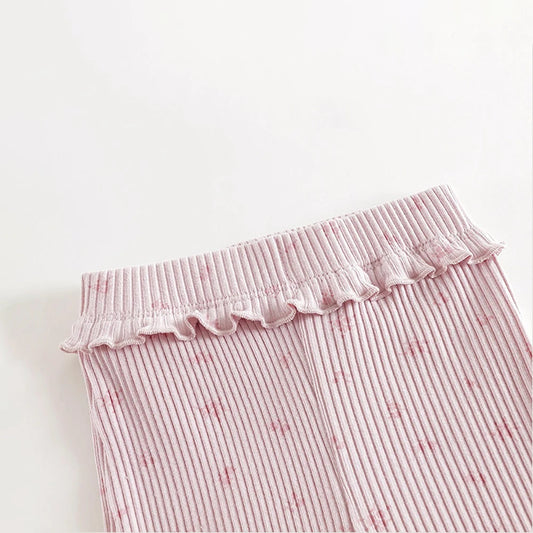 Toddler Girl Cotton Sweatshirt & Pants Set