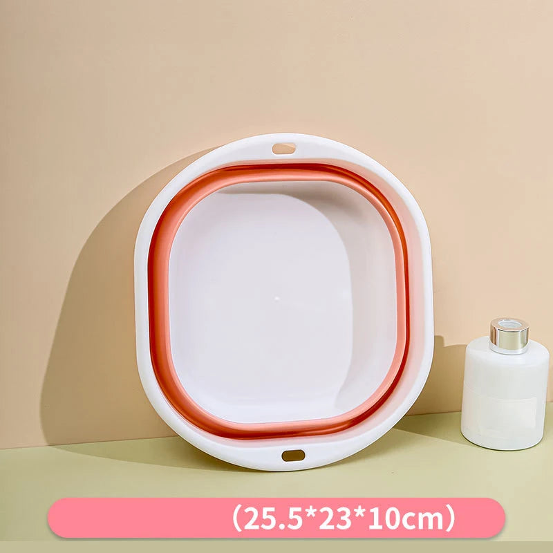 Portable Folding Plastic Multi-Use Wash Basin