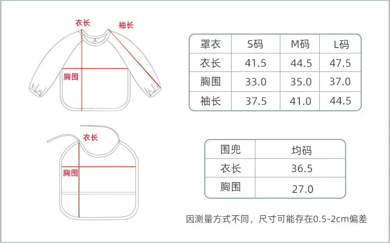Waterproof Long Sleeve Apron