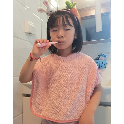 Waterproof Ruffle Baby Bibs – Soft Absorbent Feeding Apron & Burp Cloth