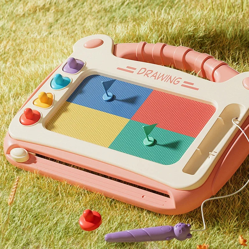 Children’s Cartoon Drawing Board Magnetic Montessori Toy for Kids