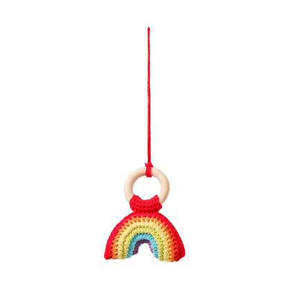 Wooden Baby Gym Frame with Montessori Crochet Celestial Toys