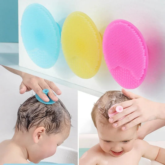 Soft Silicone Baby Shampoo Brush & Scalp Massager