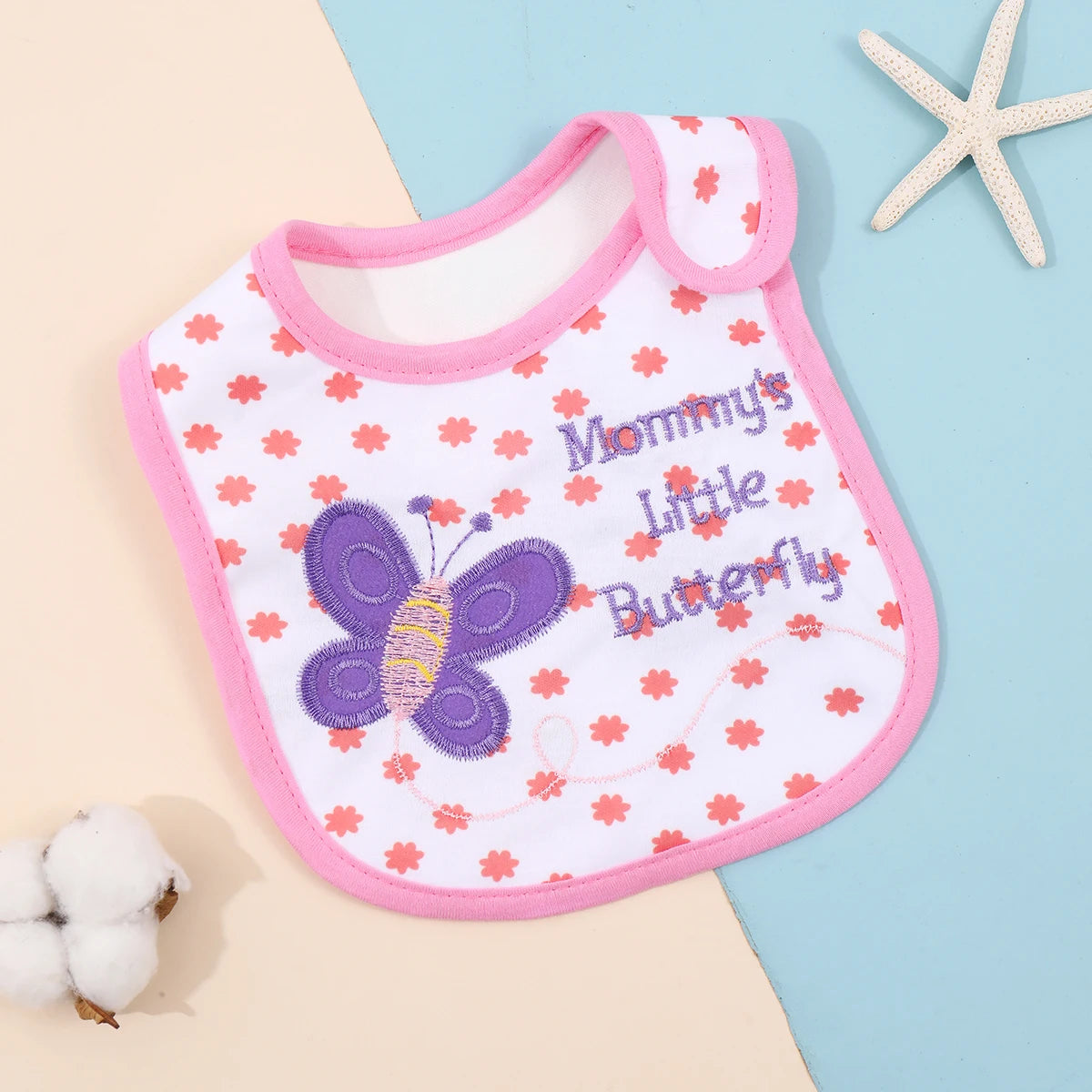 Waterproof Feeding Bibs for Babies & Toddlers – Soft Apron & Burp Cloth Set