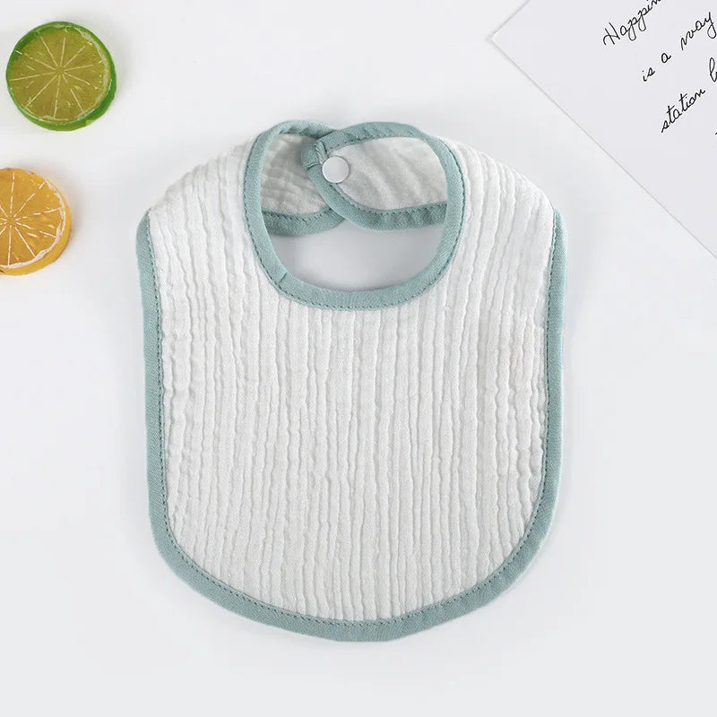 Solid Color Baby Bib/Apron