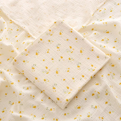 Large 100x100cm Cotton Muslin Swaddle & Bath Towel
