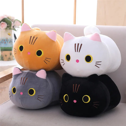 Cute Cat Plush – 20cm Soft Kawaii Pillow & Lovely Gift for Kids