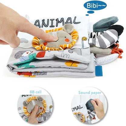 Infant Soft Montessori Activity Book