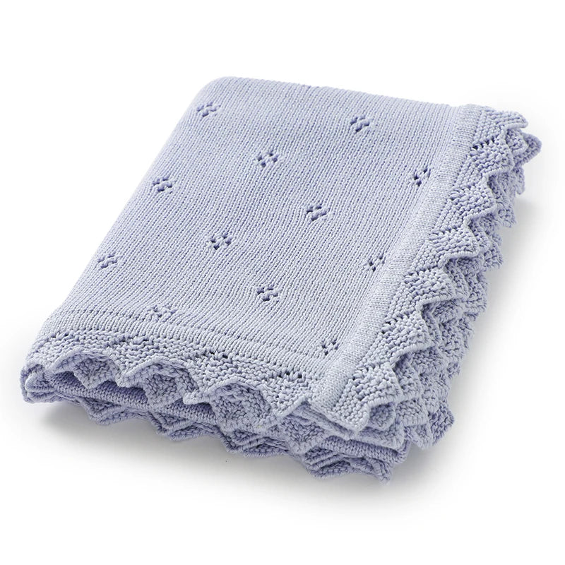 Ultra-Soft Knitted Cotton Baby Swaddle & Blanket (90x70cm)