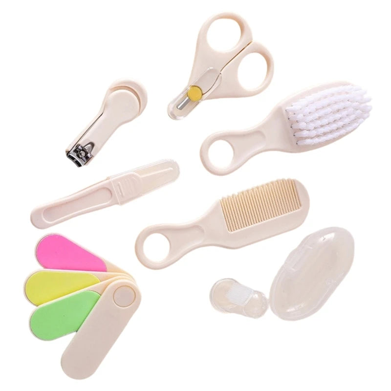 7-in-1 Baby Care Set: Grooming & Nail Clippers