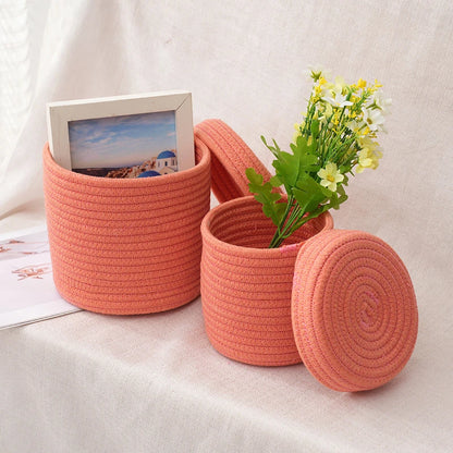 Cotton Thread Storage Box with Cover