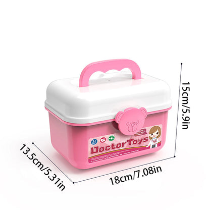 Pretend Play Doctor Toolbox with Stethoscope & Tools