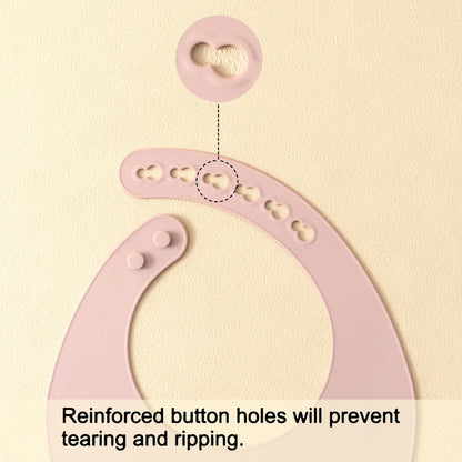 2-Pack Waterproof Silicone Baby Bibs | Easy-Clean Infant Feeding Set