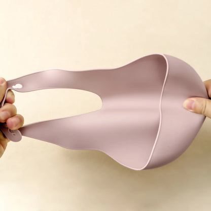 2-Pack Waterproof Silicone Baby Bibs | Easy-Clean Infant Feeding Set