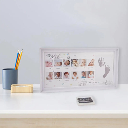 My First Year" Newborn Photo Frame & Keepsake Kit