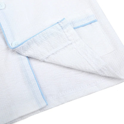 Ruffkids Cotton Seersucker Sibling Matching Pajama Sets