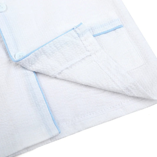 Ruffkids Cotton Seersucker Sibling Matching Pajama Sets