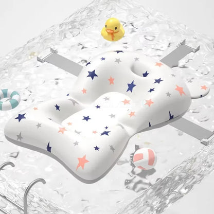 Portable Bathing Cushion & Anti-Slip Baby Bath Support