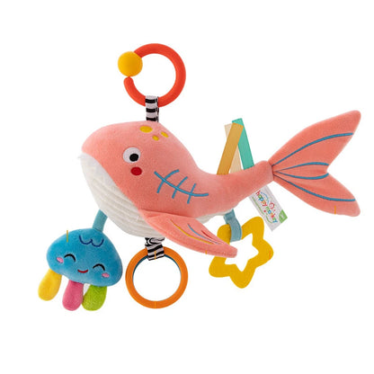 Baby Car Seat Toy Whale, Sensory Toy (0–6 Months)