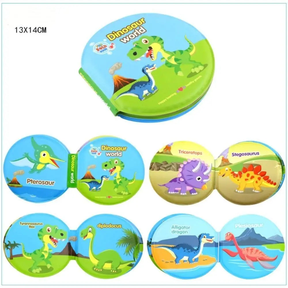 Waterproof Learning Animal & Number Bath Books