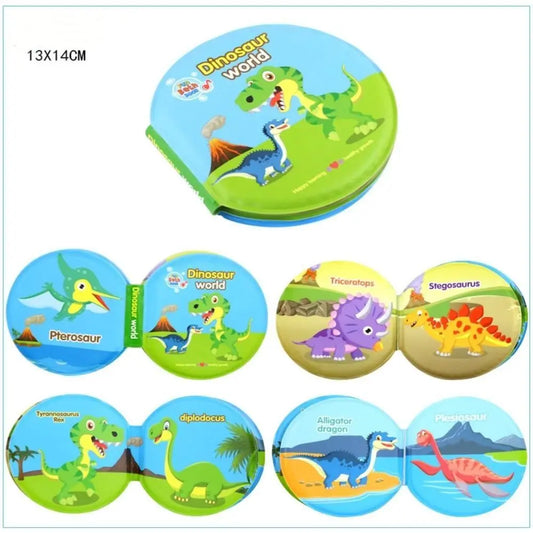 Waterproof Learning Animal & Number Bath Books