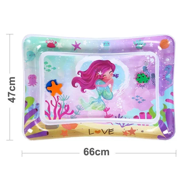 Baby Water Play Mat Inflatable Tummy Time Toy