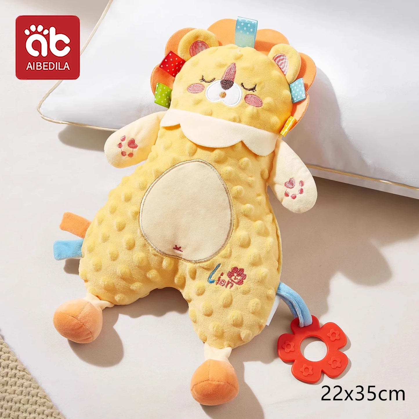 Plush Animal Security Blanket - Soft Baby Sleeping Comforter