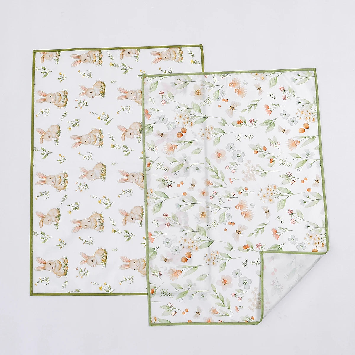 HappyFlute Portable Baby Diaper Changing Mat 50x70cm Soft Washable Polyester Changing Pad Cover Mattress for Babies