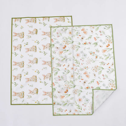 Soft Polyester Travel Changing Pad Cover & Mattress