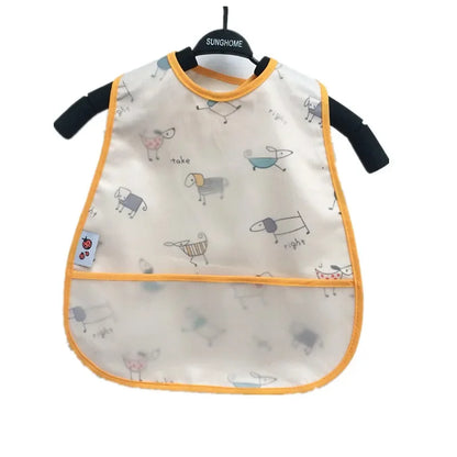 Adjustable Waterproof Bibs – Cute EVA Feeding Apron