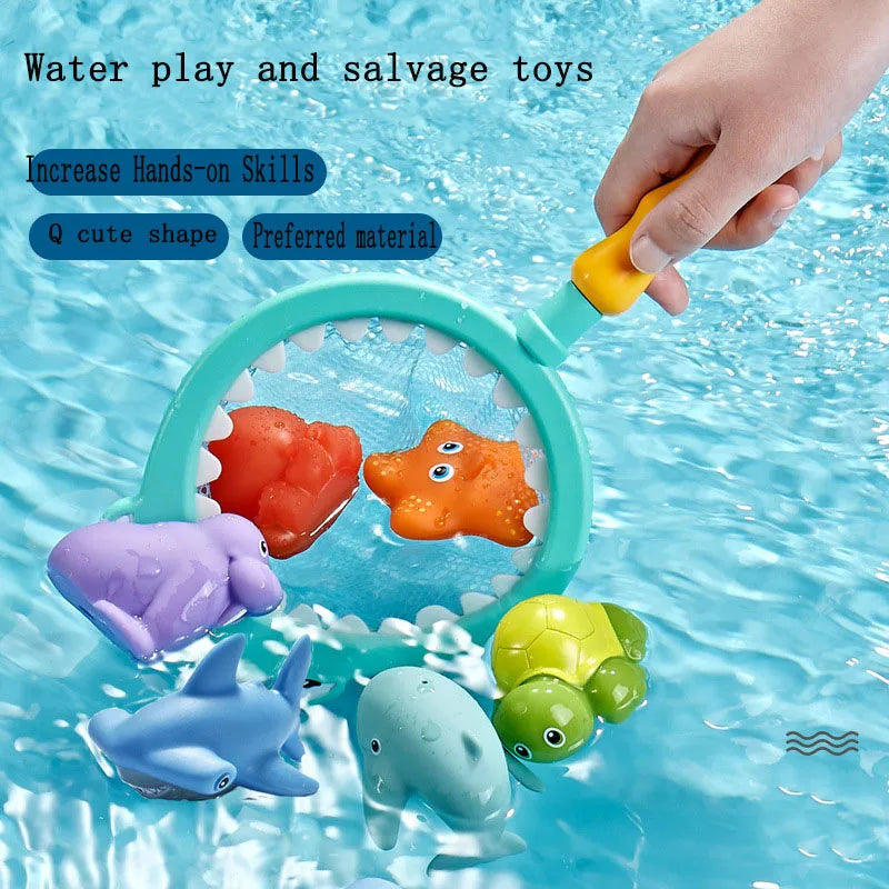 Baby Bath Time Fun: Waterproof Floating Toys