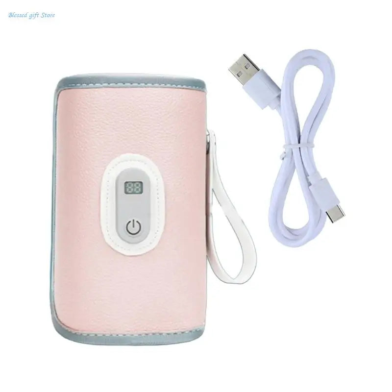 USB Portable Milk Bottle Heater with Digital Readout