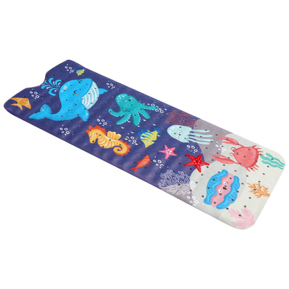 Non-Slip Cartoon Sea World Baby Bath Mat