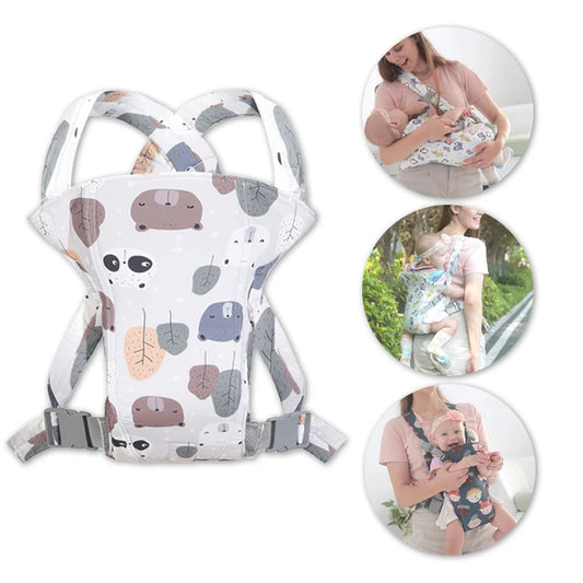 All-in-One Breathable Baby Carrier and Waist Stool